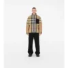 Wendbare Steppjacke mit Karomuster