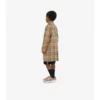Wendbarer Car Coat aus Gabardine mit Karomuster