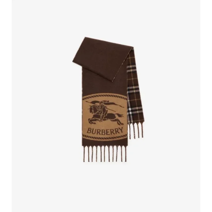 Wendbarer Schal mit Ritter-Stempel