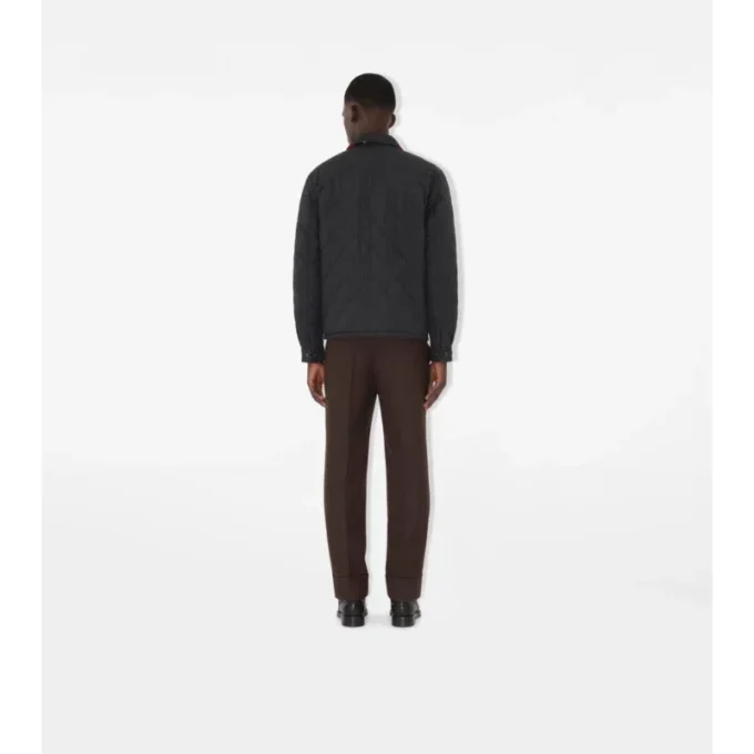 Wendbares, gestepptes Overshirt aus Nylon