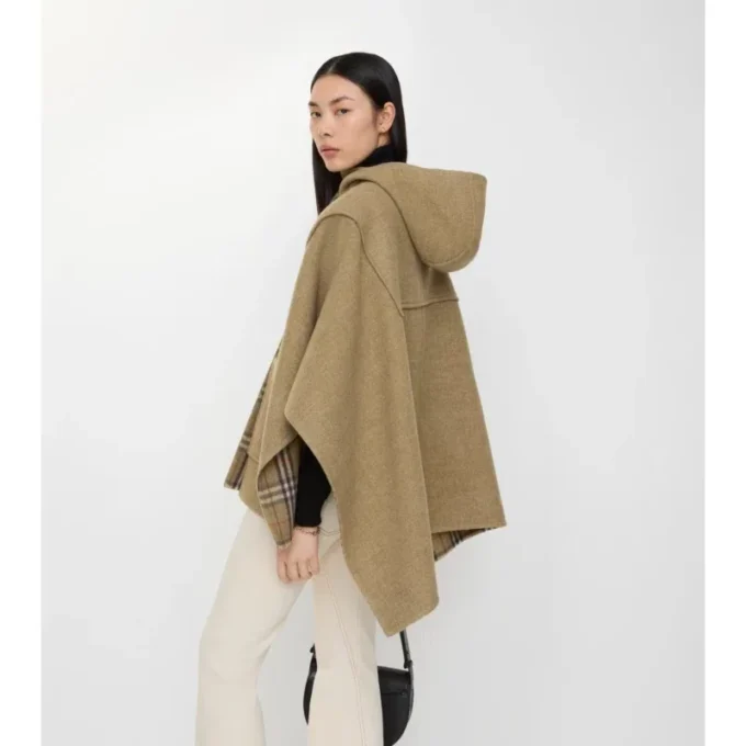 Woll-Duffle-Cape