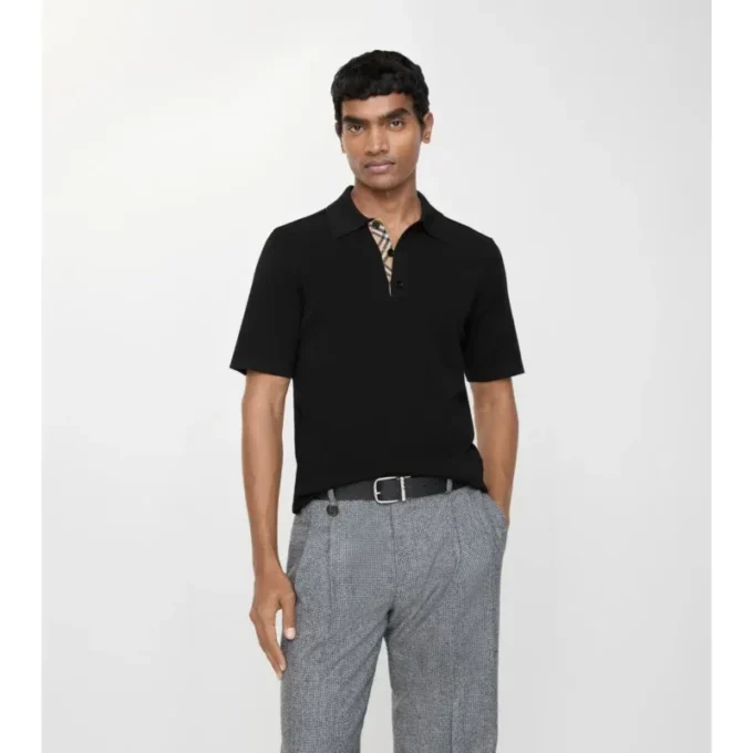 Woll-Poloshirt