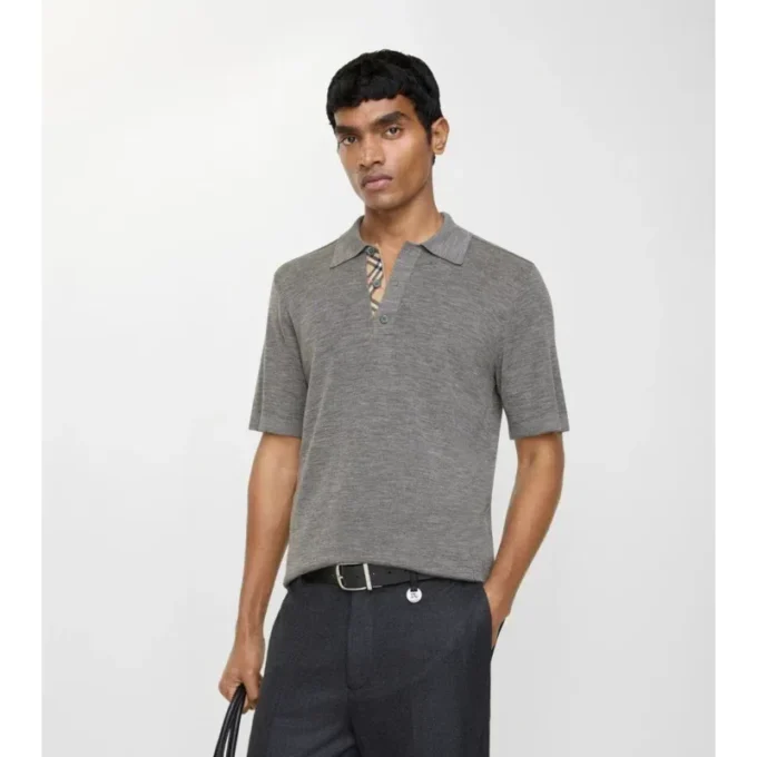 Woll-Poloshirt
