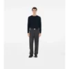 Wollpullover mit Karomuster