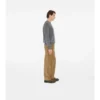 Wollpullover mit Karomuster