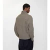 Wollpullover mit Schalkragen
