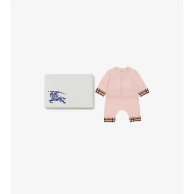 Zweiteiliges Baby-Geschenkset aus Kaschmir